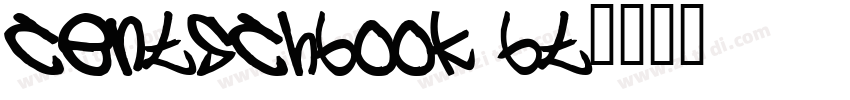 CentSchbook BT字体转换